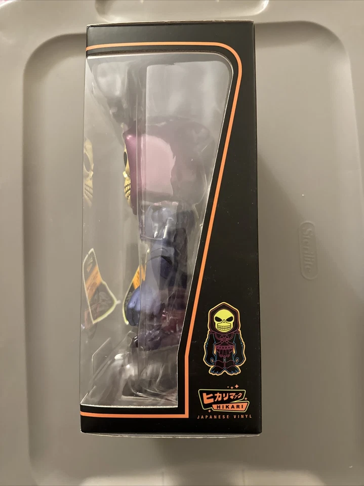 ЯПОНСКАЯ ВИНИЛОВАЯ ФИГУРКА FUNKO Hikari SKELETOR 8 дюймов Masters of the Universe sofubi - Изображение 4 из 4