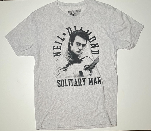 Neil Diamond T-Shirt | 'Solitary Man' | Large