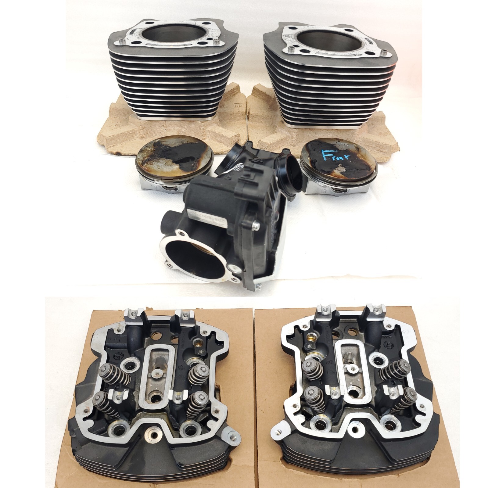 HarleyDavidson OEM FXLRS Cylinder Head Assembly Intake Manifold