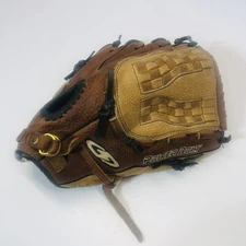 BASEBALL GLOVE POWER BOLT CUSTOM BUILT D120N Hinged Pad 12” Right Throw Leather