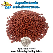 21-lbs 4mm Koi & Pond Color Enhancing Floating Pellets FREE SHIPPING!