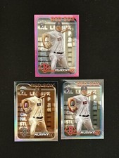 Chris Murphy Lot (3) 2024 Topps Chrome RC #47 Pink Sepia Refractor