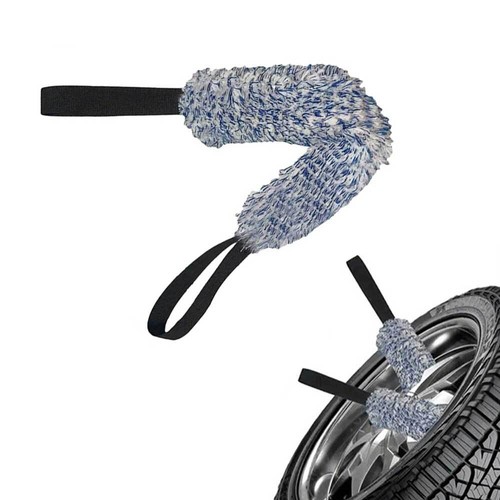 Car Accessories Wheel Wash Towel Microfiber Double-sided Long Belt Cleaning Tool - Foto 6 di 14
