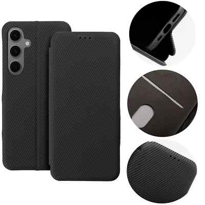 FÜR XIAOMI REDMI NOTE 14 PRO PLUS 5G - SIDE MAGNET Carbon Hülle Case SCHWARZ