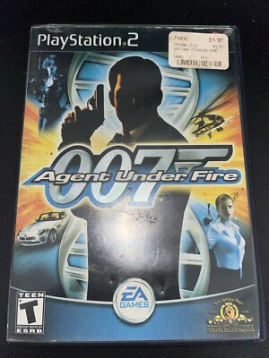 Playstation 2 James Bond 007 Agent Under Fire PS2 No Manual 14633141863 ...