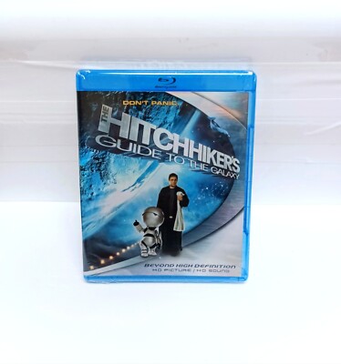 The Hitchhikers Guide to the Galaxy (Blu-ray, 2012) RARE OOP BRAND NEW SEALED