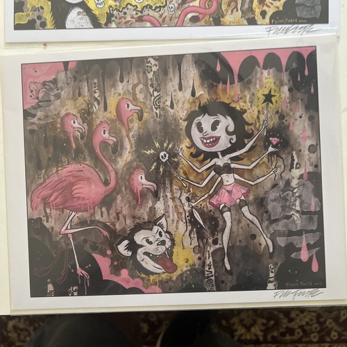 POP SURREALISMO LOWBROW ANIMACIÓN ARTE IMPRESIÓN POR FRANK FORTE Juego de impresión de bellas artes - Imagen 10 de 51