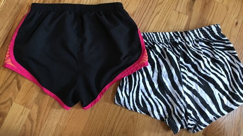 Girls boxercraft Shorts Size Girls L 14-16 SOFEE Shorts Size XS Zebra Print - Picture 2 of 2