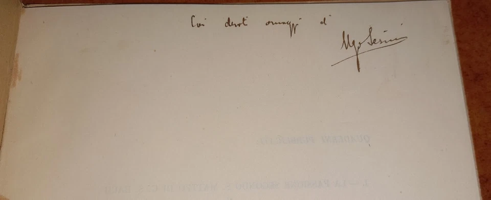 UGO SESINI MUSICHE TROBADORICHE QUADERNI CONSERVATORIO DI NAPOLI 1941 AUTOGRAFO - Immagine 2 di 3