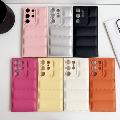 For Samsung A16 A15 A25 A35 A26 A36 A56 5G Shockproof Rubber Soft Puffer Case
