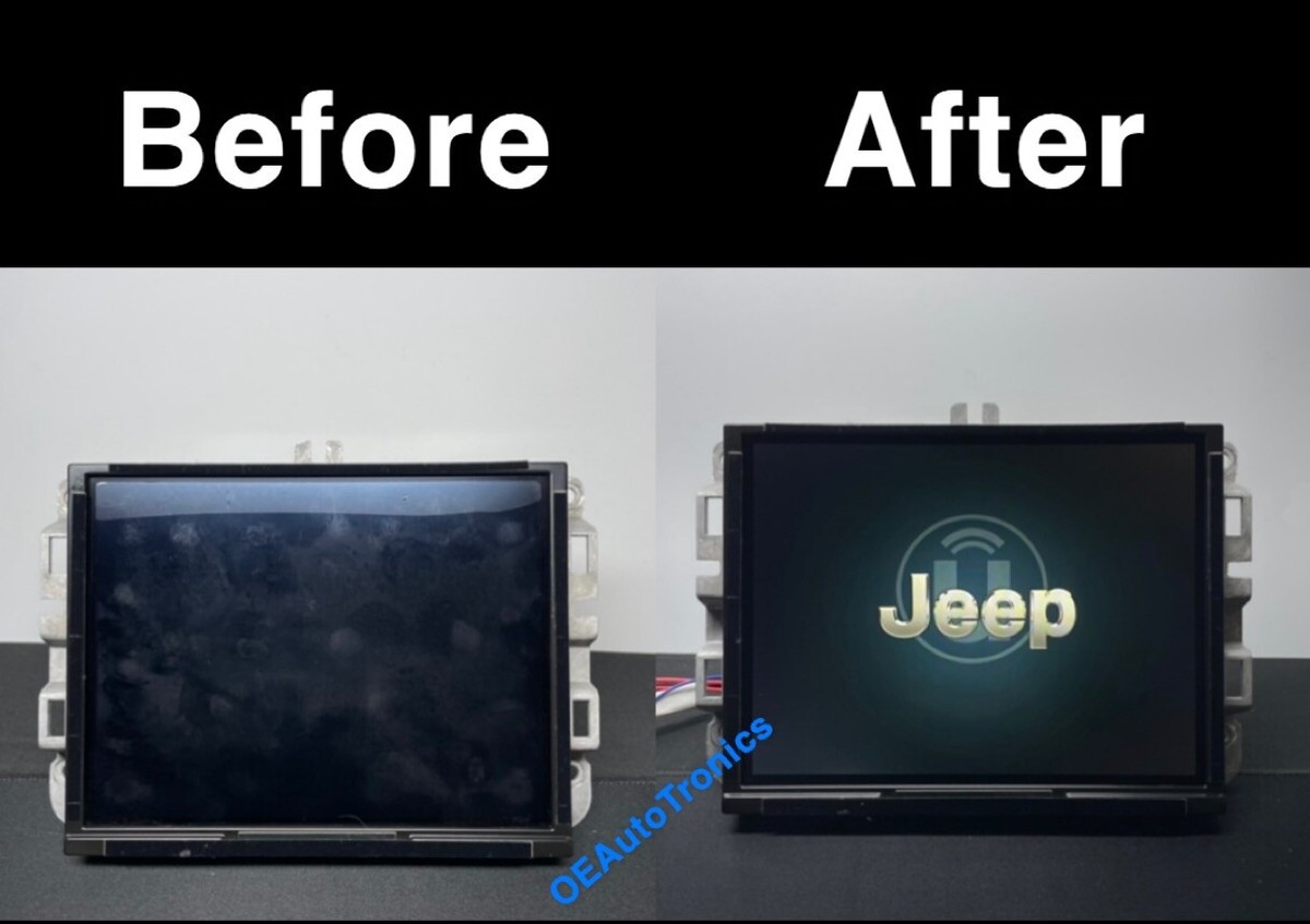 Repair Service 2017-2022 Replacement 8.4" Uconnect 4C UAQ LCD - Foto 5