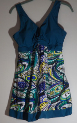 Swimsuit Dress Summer Mae Print NWT, XL