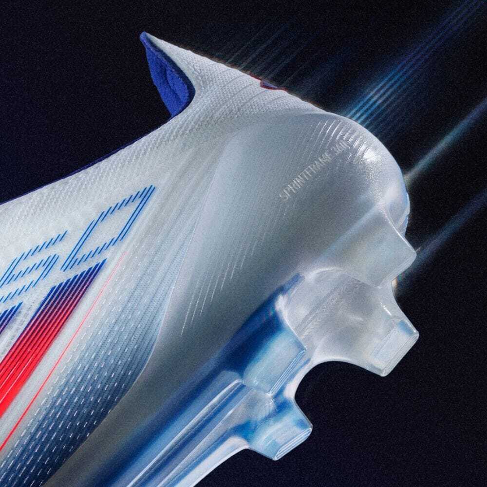 Adidas Soccer Cleats F50 ELITE FG White Red Blue IF8818 US6 Adidas Soccer Cleats F50 ELITE FG White Red Blue IF8818 US6