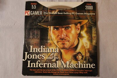 PC Gamer Demo Disc 5.5 Indiana Jones and the Infernal Machine, Dungeon Keeper 2