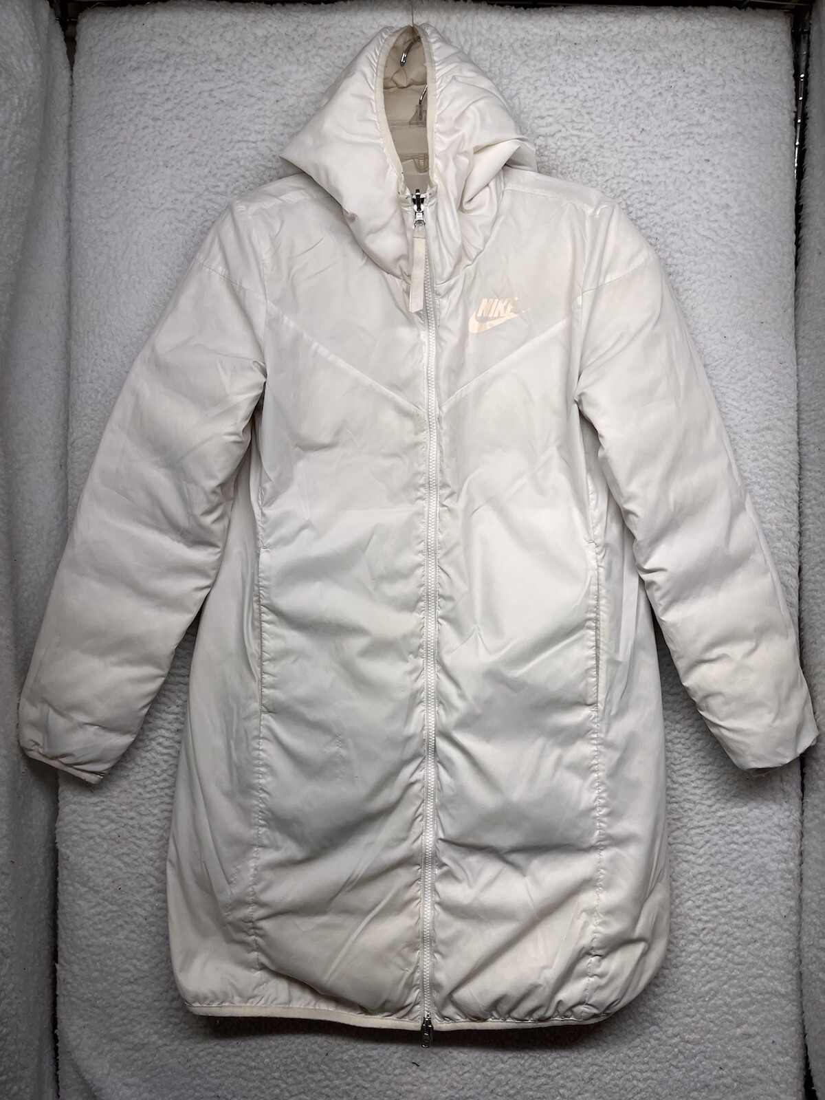 Nike Reversible Down Filled Parka Jacket Womens S… - image 14