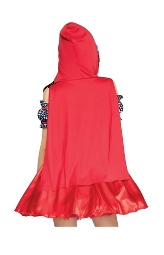 Nuevo en paquete Para mujeres Wonderland Darling Miss Caperucita Roja Disfraz de Halloween L (12/14) - Imagen 7 de 10