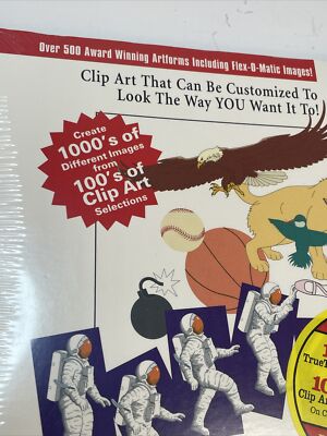 Clip Art Flexomatic Windows 95 Swift Platinum Arts & Letters