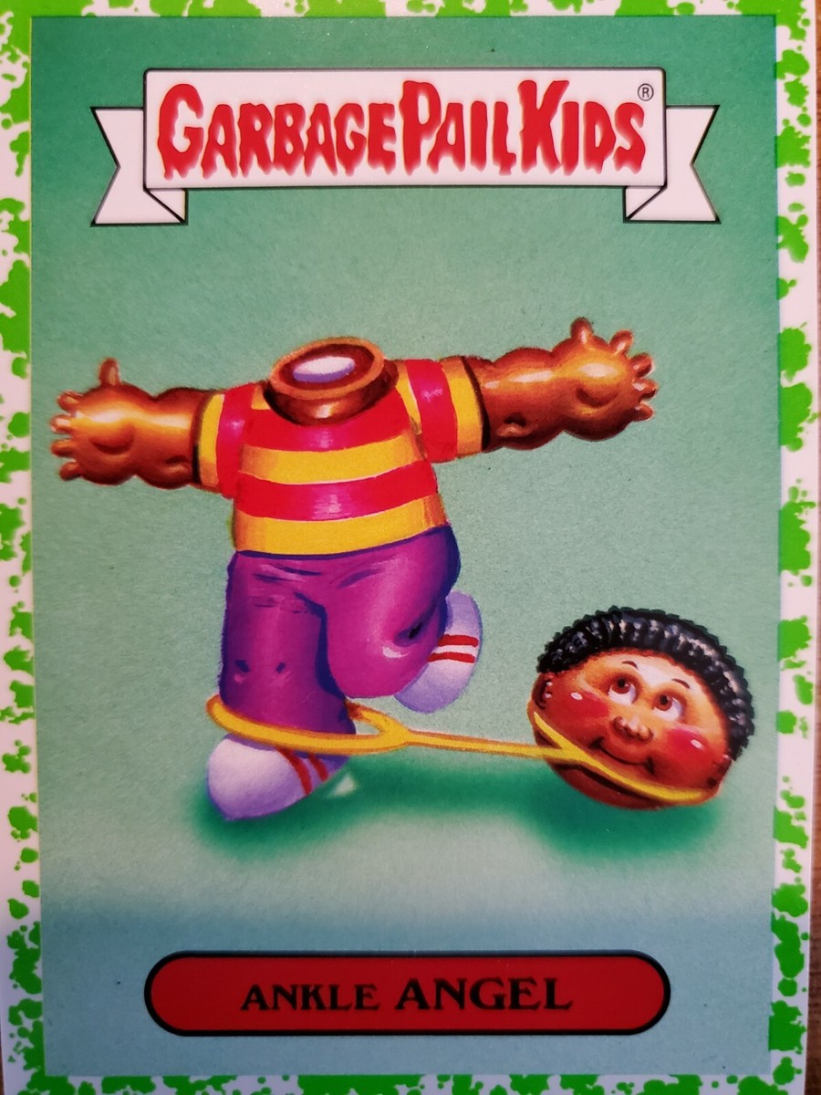 2018 Topps GPK Garbage Pail Kids Series 1 We Hate the 80s GREEN