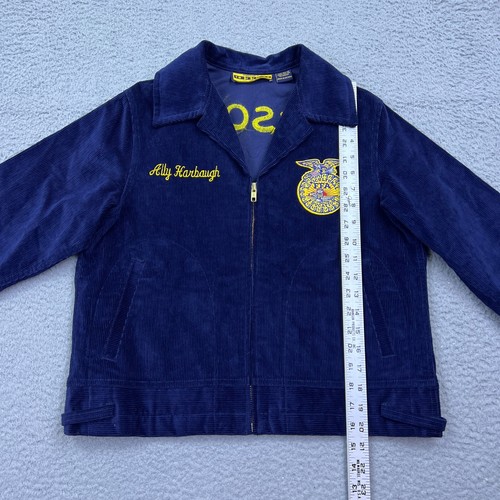 FFA Jacket Size 36 Zip Jacket Outerwear Corduroy Missouri Midway Agriculture - Picture 7 of 13