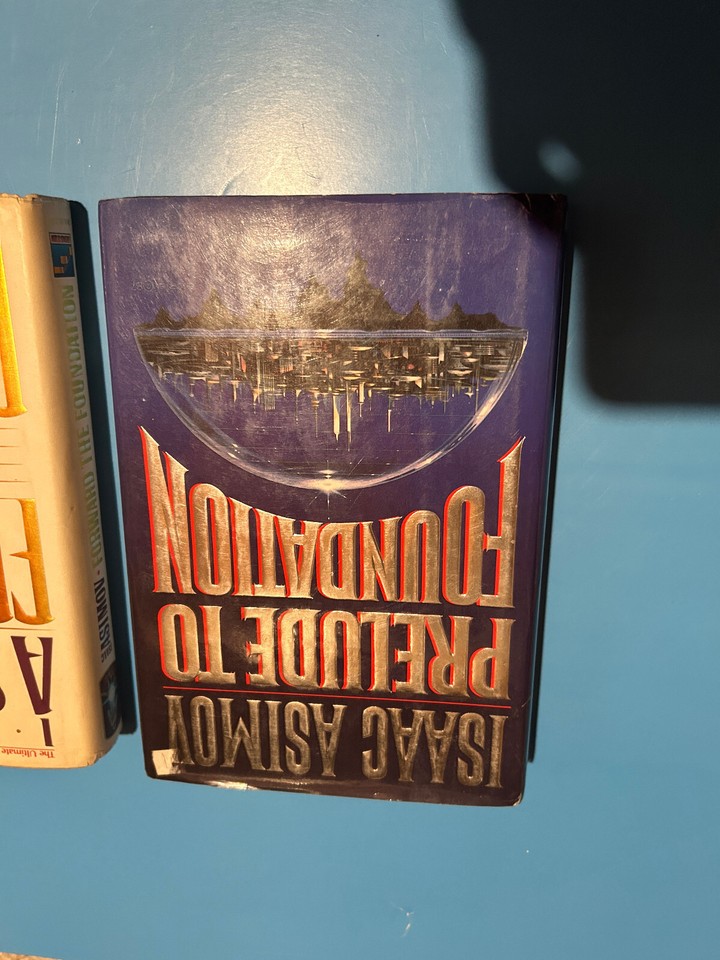 The Foundation prequels Isaac Asimov Hardcover Set Lot forward
