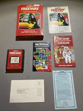 Freeway Atari 2600 Game Cartridge, Manual, plus Complete in Box CIB