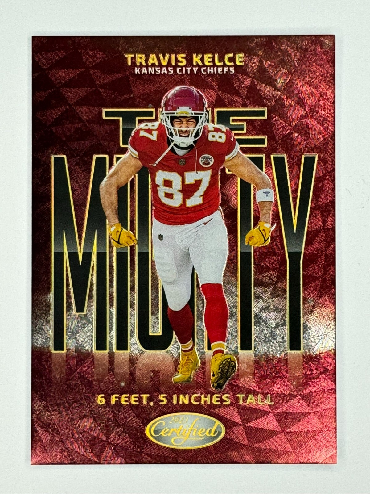 🔥🌲2023 Panini Certified The Mighty Case Hit M-4 Chiefs TRAVIS KELCE