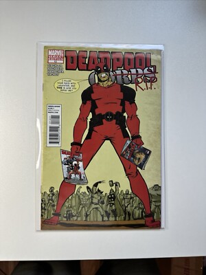 DEADPOOL CORPS RIP #12 VARIANT SKOTTIE YOUNG 2011 LAST ISSUE SUPERMAN ...