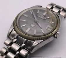 PROJECT TO FIX VINTAGE CITIZEN SUPERKING MENS SS DAY DATE WATCH EU SHIP BVT08762