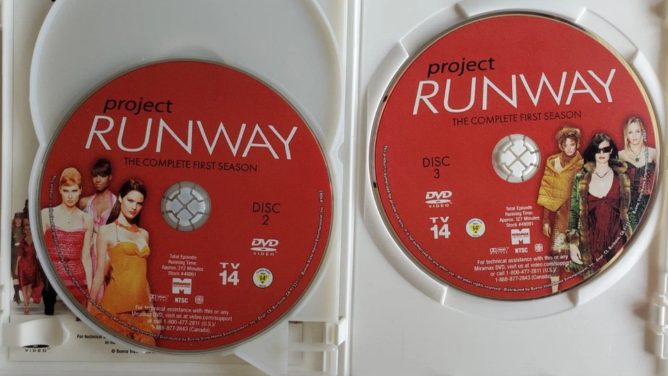Project Runway The Complete First Season DVD Fashion  TV Show - Image 4 of 4