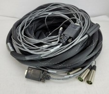 XLR Audio Computer Combo Cable Snake 50 Foot