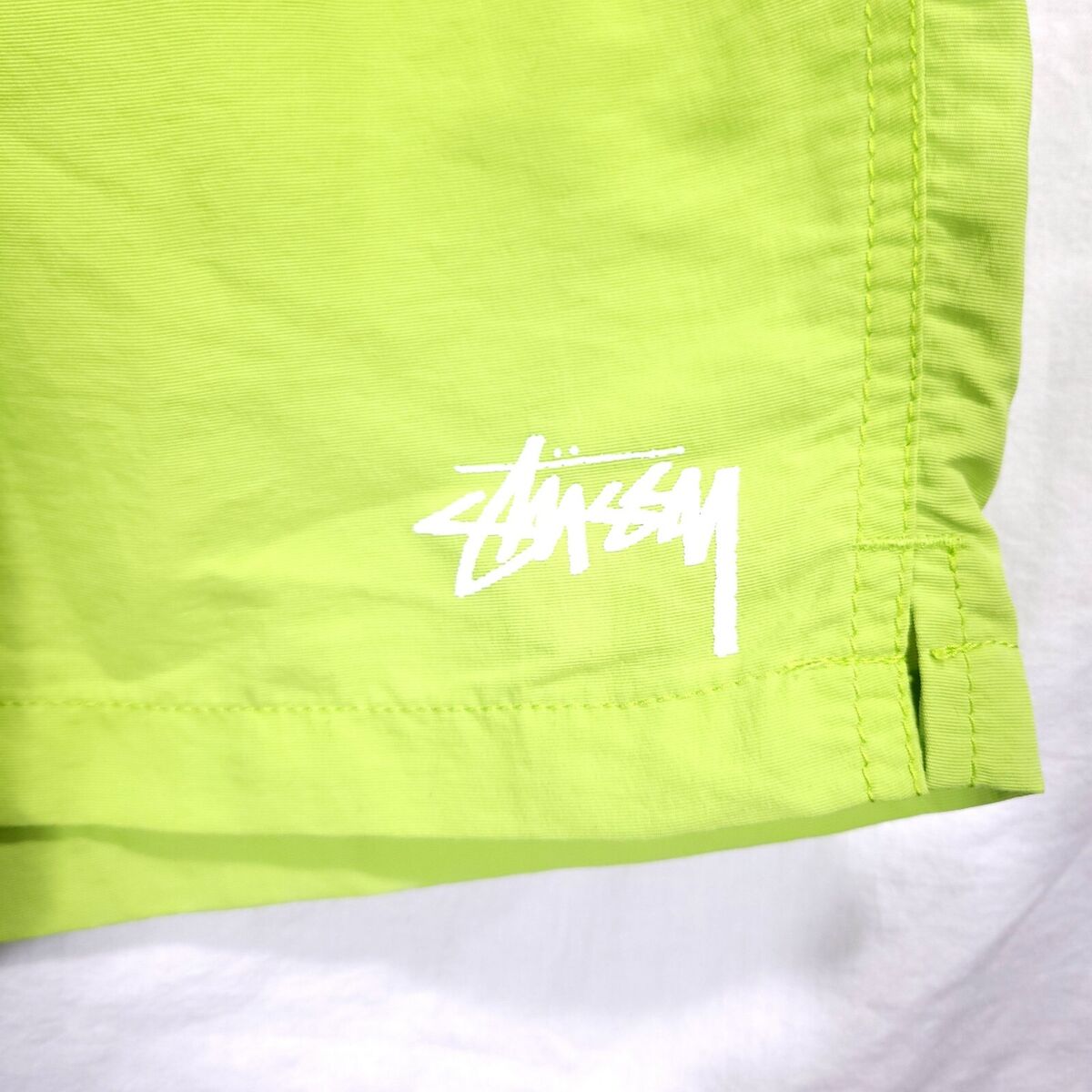 Men's Stussy Beach Shorts Lined 6” Neon Green,Size Small. | eBay Men's Stussy Beach Shorts Lined 6” Neon Green,Size Small. | eBay