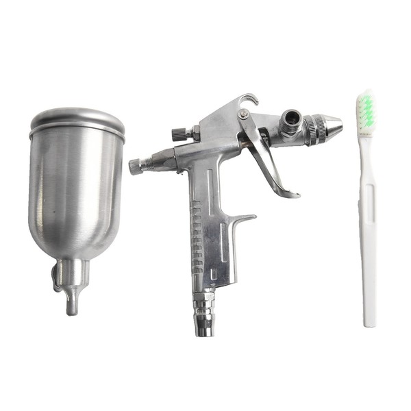 Práctica máquina pulverizadora herramienta tipo gravedad K-3 0,5 mm 125 ml accesorios