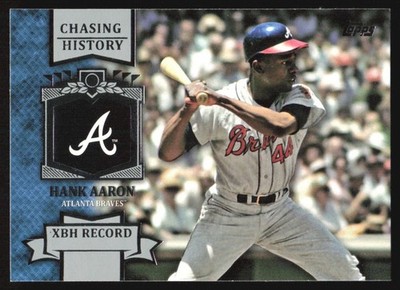 2013 Topps Chasing History Hank Aaron #CH-79 Atlanta Braves