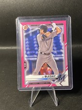 2021 Bowman - Prospects JJ Bleday #BP-93 Fuchsia Border /299 (RC)