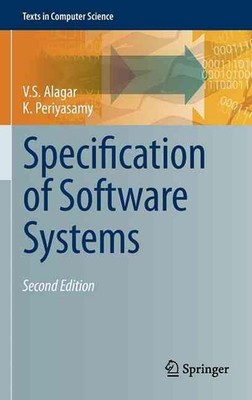 Spezifikation von Softwaresystemen von V.S. Alagar (Englisch) Hardcover Buch