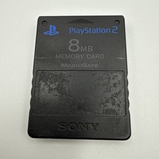 Sony Playstation 2 PS2 Official OEM MagicGate 8mb Memory Card Genuine SCPH-10020
