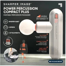 Sharper Image Power Percussion Compact Plus Portable Percussion Massager!