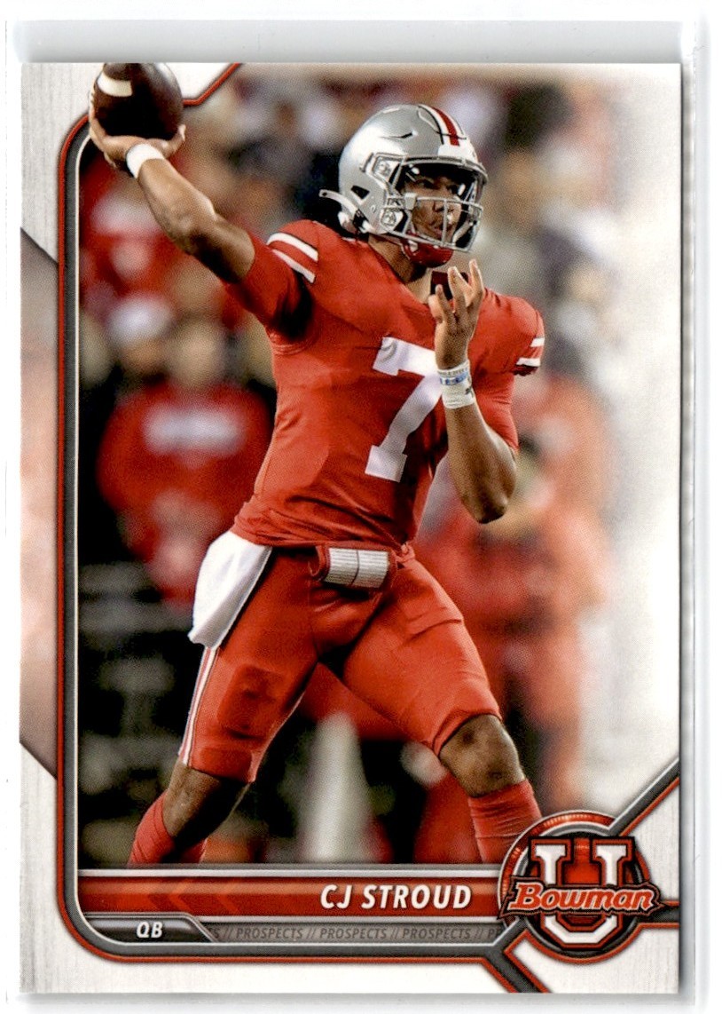 2021 Bowman University C.J. Stroud #90 Ohio State Buckeyes