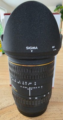 Sigma 28-70mm Aspherical EX Objektiv Canon Zoomobjektiv mit Gegenlichtblende