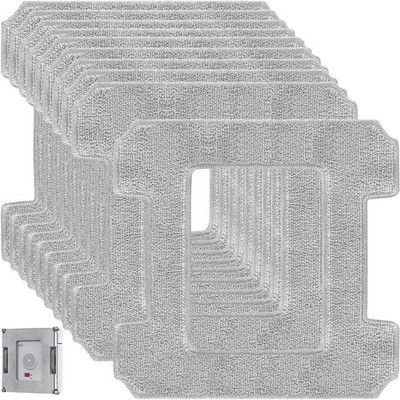 10x Ersatz Wischtücher Zubehör Für Ecovacs Winbot W1 Pro / W1 / W2 Omni / W
