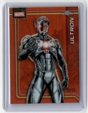 2026 Topps Chrome Marvel Comics ULTRON True Orange Refractor /25 #185