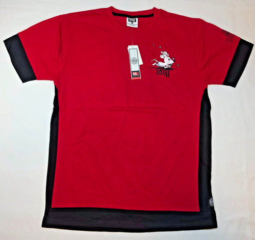 GTL4 Good Things Last Forever Graphic Pocket Tee Mens Large NWT Red Streetwear