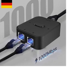 LAN Splitter 1 auf 2 Gigabit