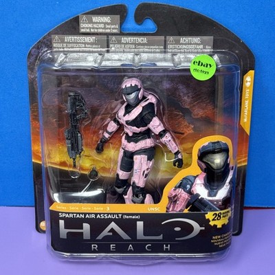 McFarlane Toys Halo Reach SPARTAN AIR ASSAULT (Female) Series 3 Action  Figure | eBay