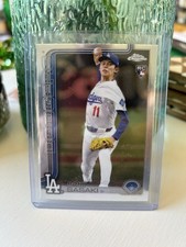 2025 Topps Chrome Roki Sasaki RC Rookie #217 LA Dodgers