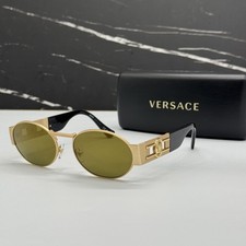 NEW VERSACE VE2264 10025A GOLD WOMEN SUNGLASSES VE2264 1002/5A