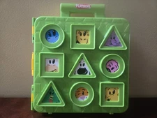 Playskool Blocksters Block Spot w/ travel case & 9 animal shape blocks 2008
