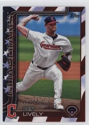 2025 Topps Series 2 Independence Day 60/76 Ben Lively #532 0md