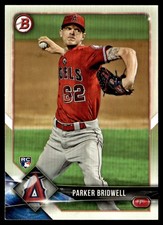 2018 Bowman Parker Bridwell Rookie Los Angeles Angels #70