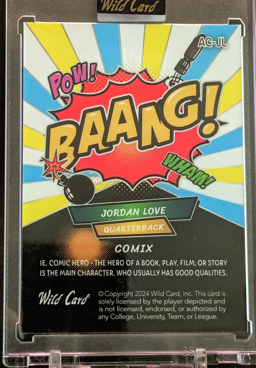 2024 Wild Card Alumination Jordan Love 4/12 